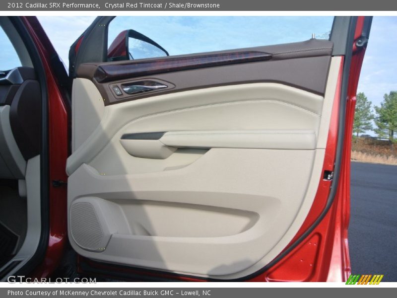 Crystal Red Tintcoat / Shale/Brownstone 2012 Cadillac SRX Performance