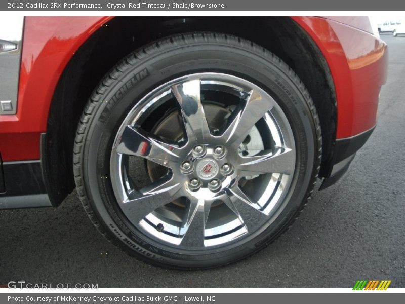 Crystal Red Tintcoat / Shale/Brownstone 2012 Cadillac SRX Performance