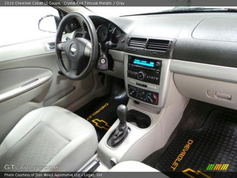Crystal Red Tintcoat Metallic / Gray 2010 Chevrolet Cobalt LS Coupe