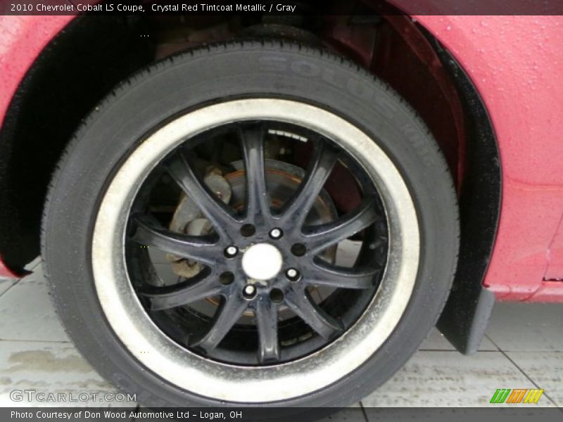 Crystal Red Tintcoat Metallic / Gray 2010 Chevrolet Cobalt LS Coupe