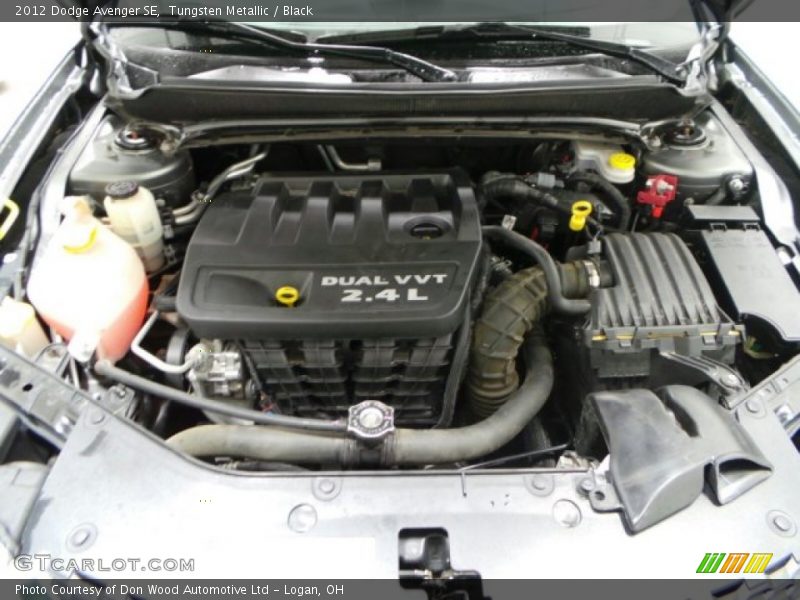 Tungsten Metallic / Black 2012 Dodge Avenger SE