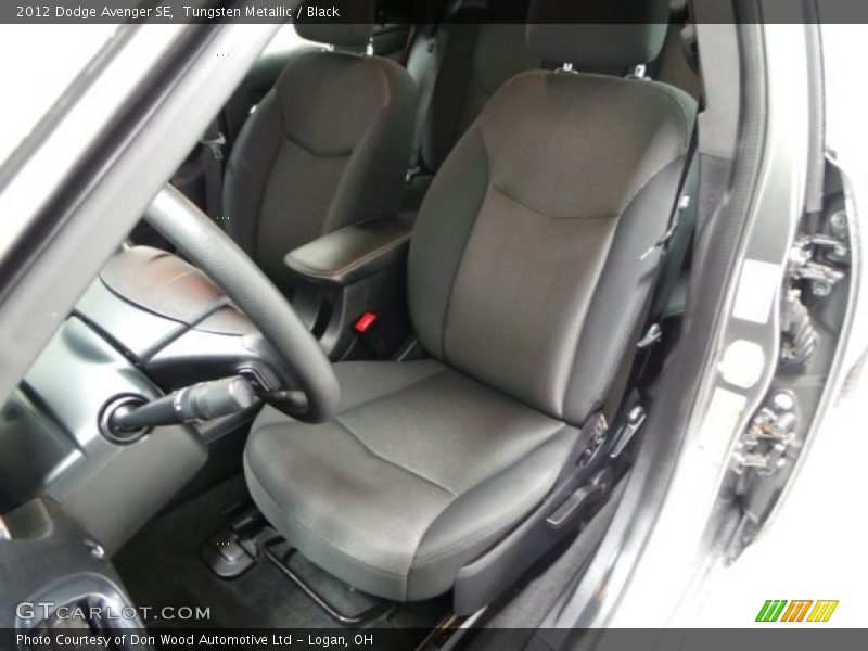 Tungsten Metallic / Black 2012 Dodge Avenger SE