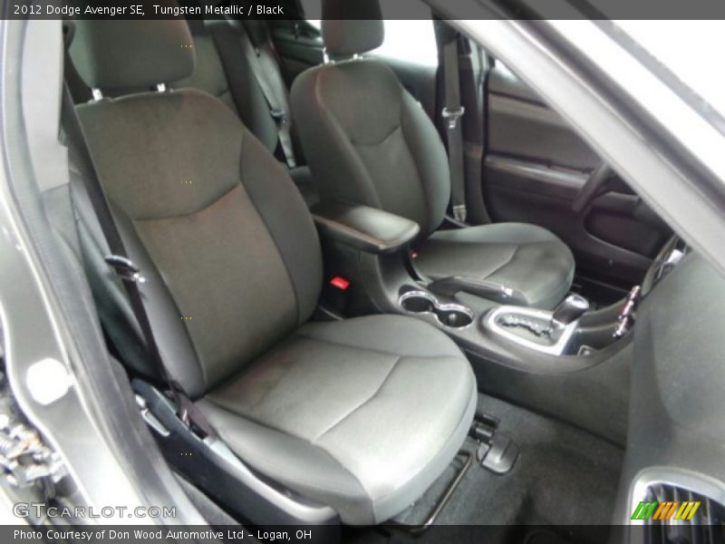 Tungsten Metallic / Black 2012 Dodge Avenger SE