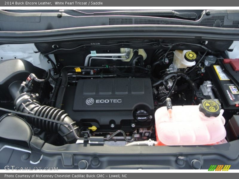  2014 Encore Leather Engine - 1.4 Liter Turbocharged DOHC 16-Valve VVT ECOTEC 4 Cylinder