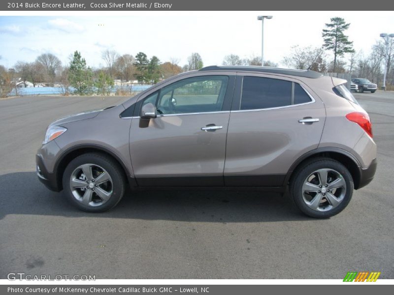  2014 Encore Leather Cocoa Silver Metallic