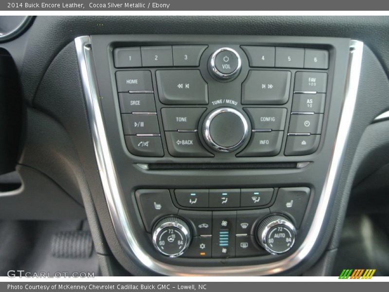 Cocoa Silver Metallic / Ebony 2014 Buick Encore Leather