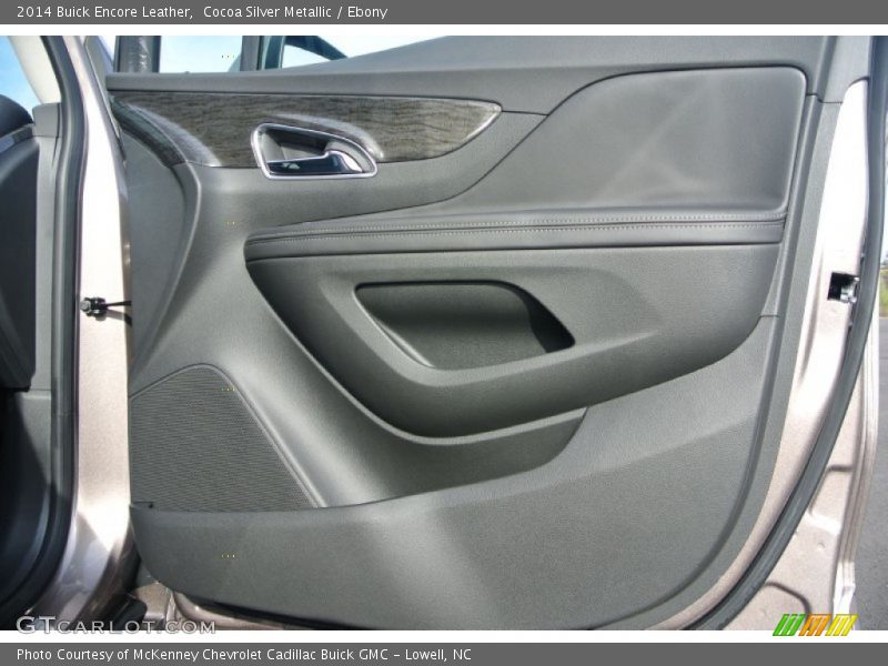 Cocoa Silver Metallic / Ebony 2014 Buick Encore Leather