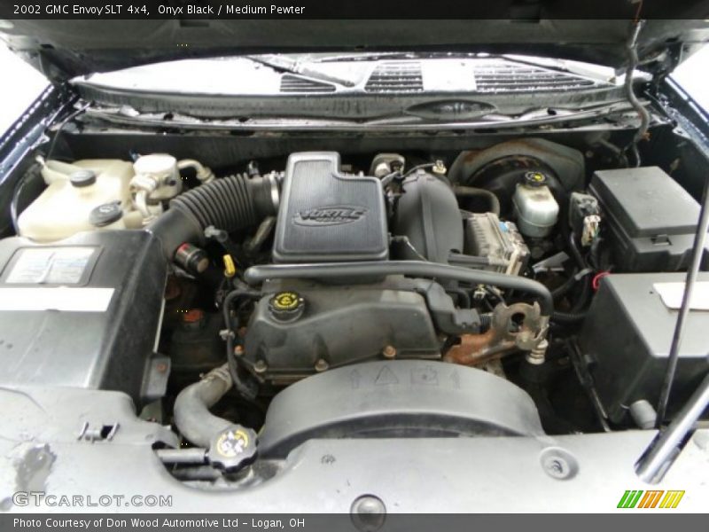 Onyx Black / Medium Pewter 2002 GMC Envoy SLT 4x4