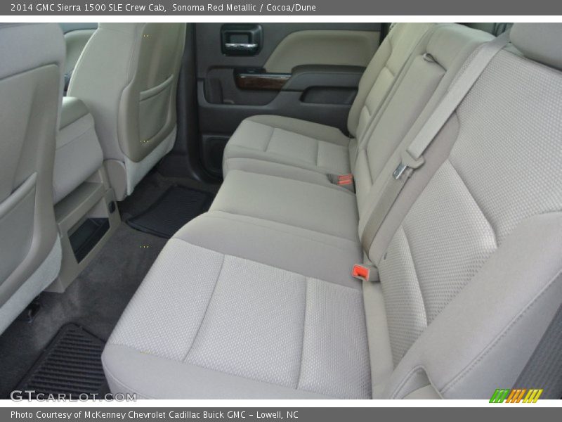Sonoma Red Metallic / Cocoa/Dune 2014 GMC Sierra 1500 SLE Crew Cab