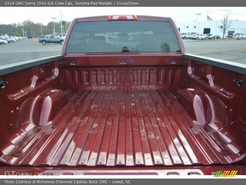 Sonoma Red Metallic / Cocoa/Dune 2014 GMC Sierra 1500 SLE Crew Cab