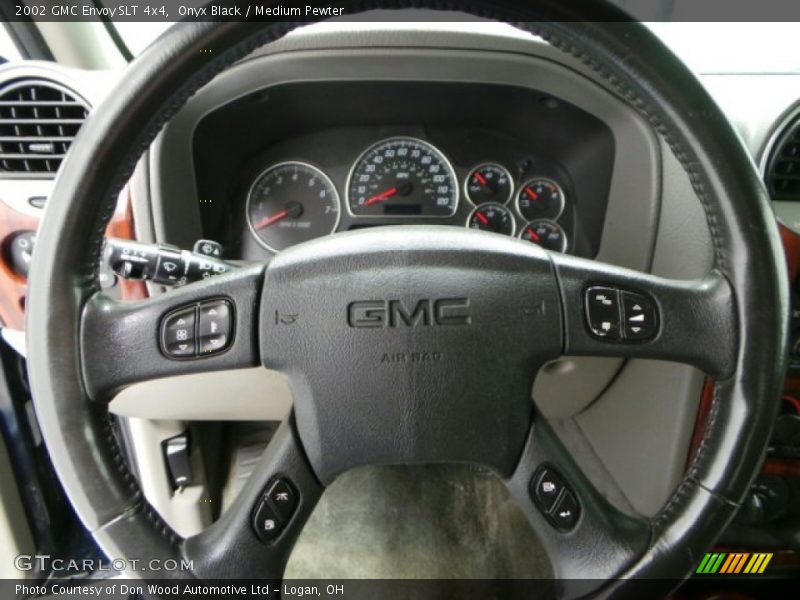 Onyx Black / Medium Pewter 2002 GMC Envoy SLT 4x4