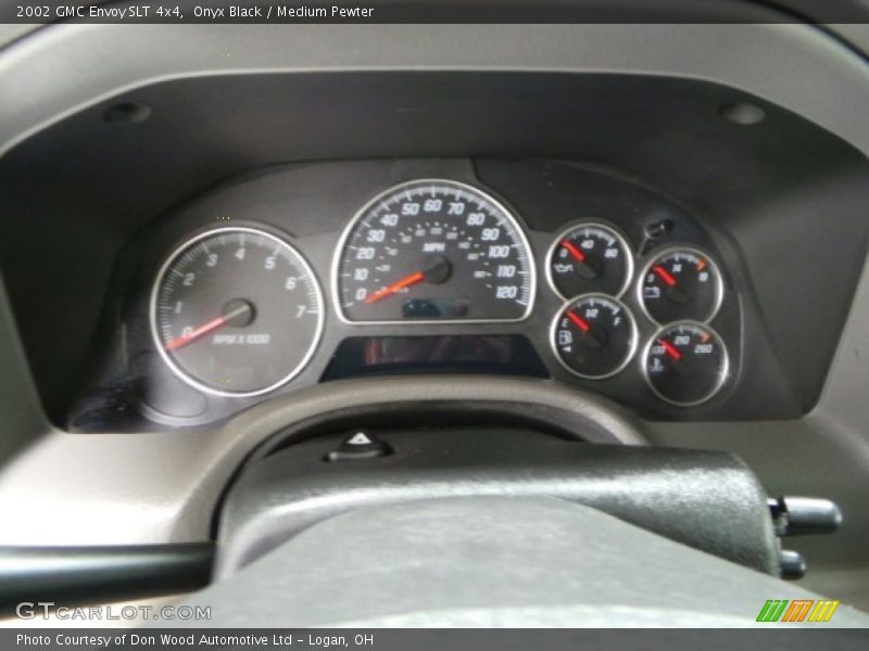 Onyx Black / Medium Pewter 2002 GMC Envoy SLT 4x4