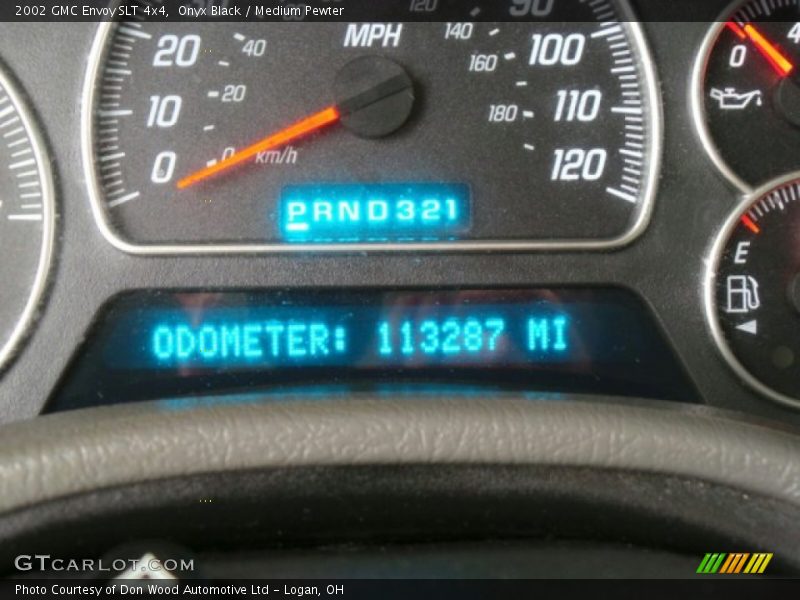 Onyx Black / Medium Pewter 2002 GMC Envoy SLT 4x4