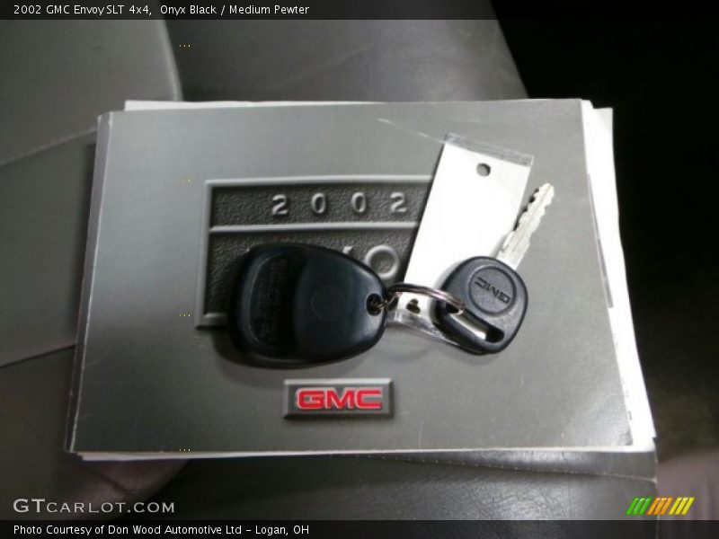 Onyx Black / Medium Pewter 2002 GMC Envoy SLT 4x4