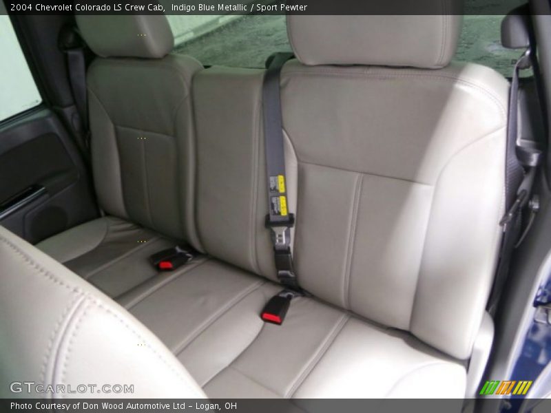 Indigo Blue Metallic / Sport Pewter 2004 Chevrolet Colorado LS Crew Cab