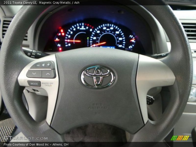 Magnetic Gray Metallic / Ash 2011 Toyota Camry LE