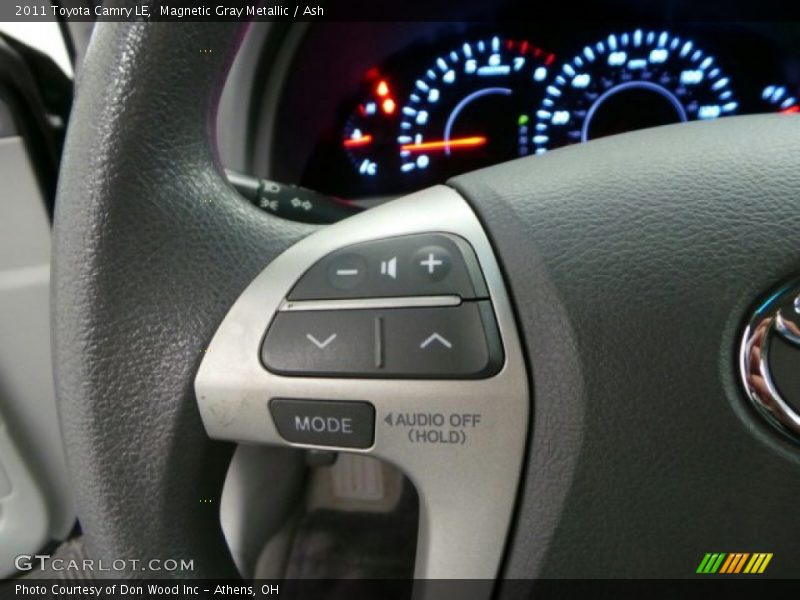 Magnetic Gray Metallic / Ash 2011 Toyota Camry LE