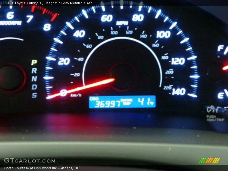 Magnetic Gray Metallic / Ash 2011 Toyota Camry LE
