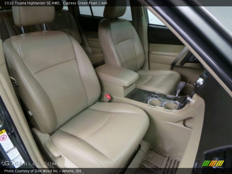 Cypress Green Pearl / Ash 2010 Toyota Highlander SE 4WD