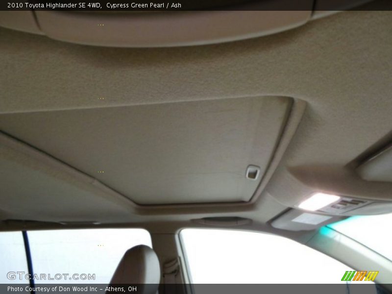 Cypress Green Pearl / Ash 2010 Toyota Highlander SE 4WD