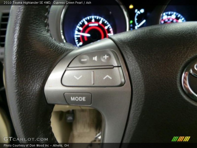 Cypress Green Pearl / Ash 2010 Toyota Highlander SE 4WD