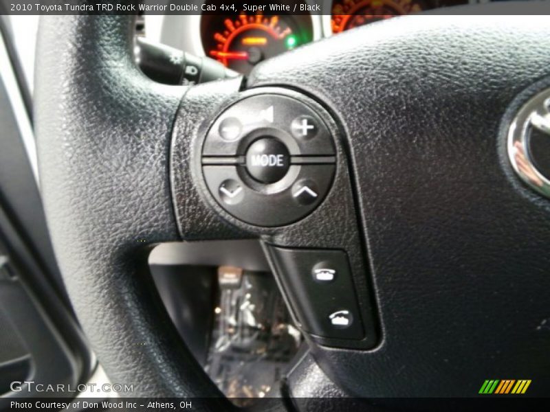 Super White / Black 2010 Toyota Tundra TRD Rock Warrior Double Cab 4x4