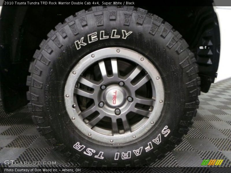 Super White / Black 2010 Toyota Tundra TRD Rock Warrior Double Cab 4x4