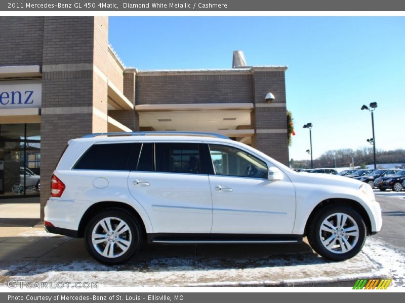 Diamond White Metallic / Cashmere 2011 Mercedes-Benz GL 450 4Matic