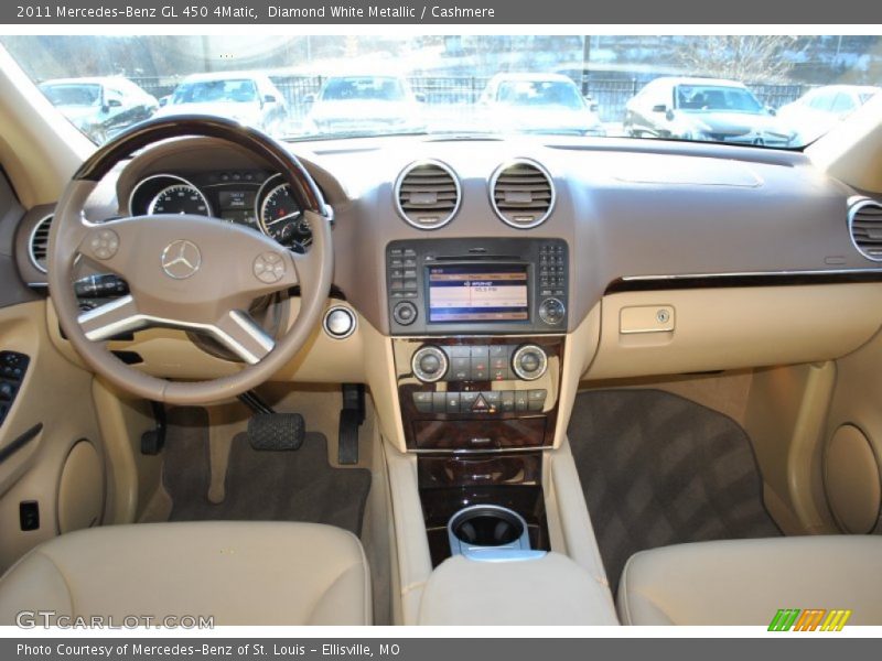 Diamond White Metallic / Cashmere 2011 Mercedes-Benz GL 450 4Matic
