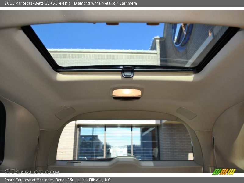 Diamond White Metallic / Cashmere 2011 Mercedes-Benz GL 450 4Matic