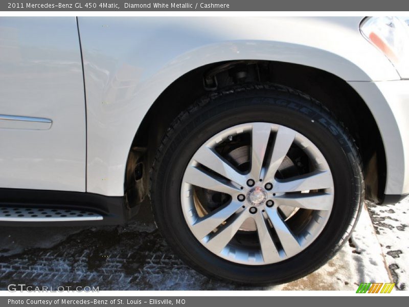 Diamond White Metallic / Cashmere 2011 Mercedes-Benz GL 450 4Matic