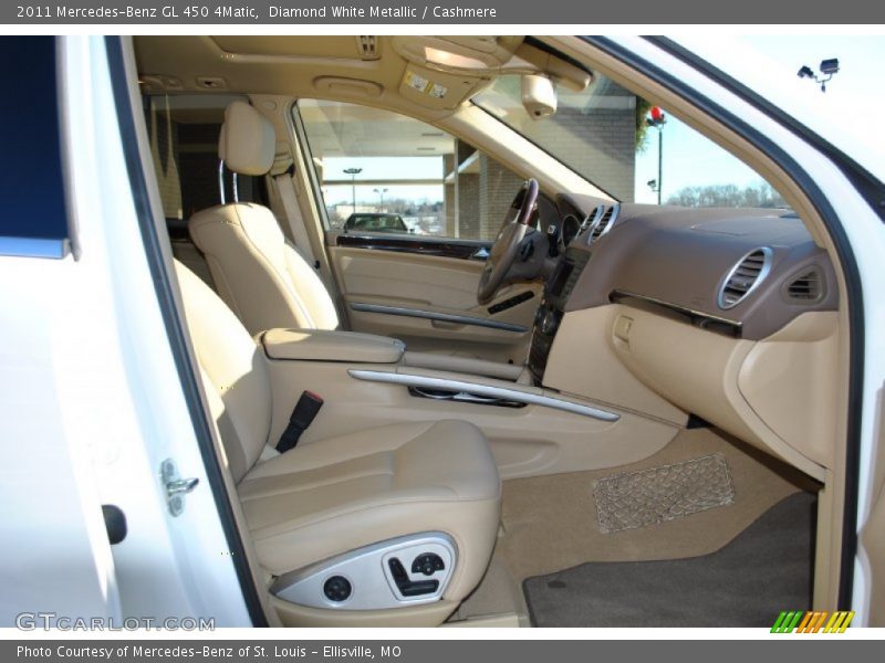 Diamond White Metallic / Cashmere 2011 Mercedes-Benz GL 450 4Matic