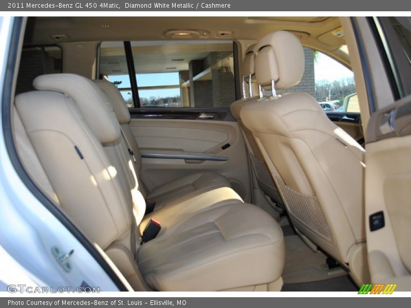 Diamond White Metallic / Cashmere 2011 Mercedes-Benz GL 450 4Matic