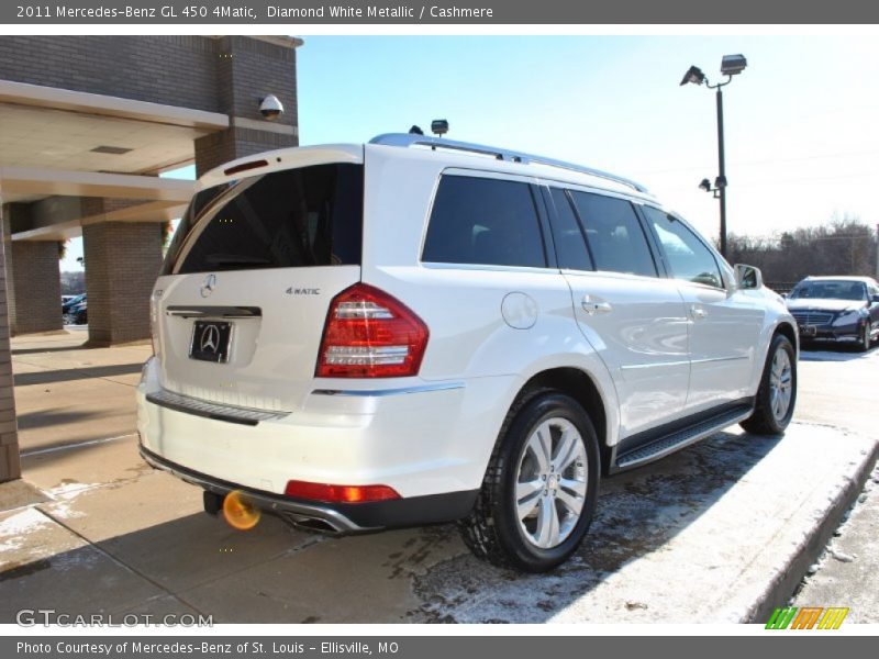 Diamond White Metallic / Cashmere 2011 Mercedes-Benz GL 450 4Matic
