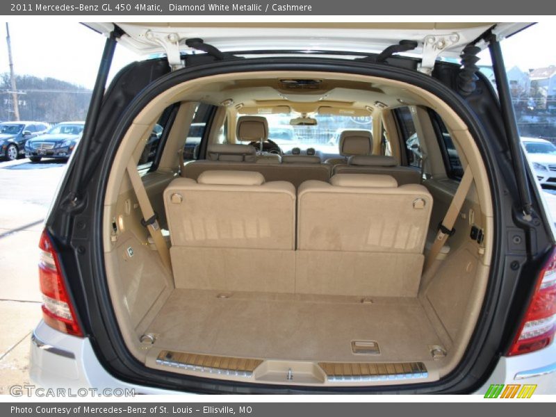 Diamond White Metallic / Cashmere 2011 Mercedes-Benz GL 450 4Matic