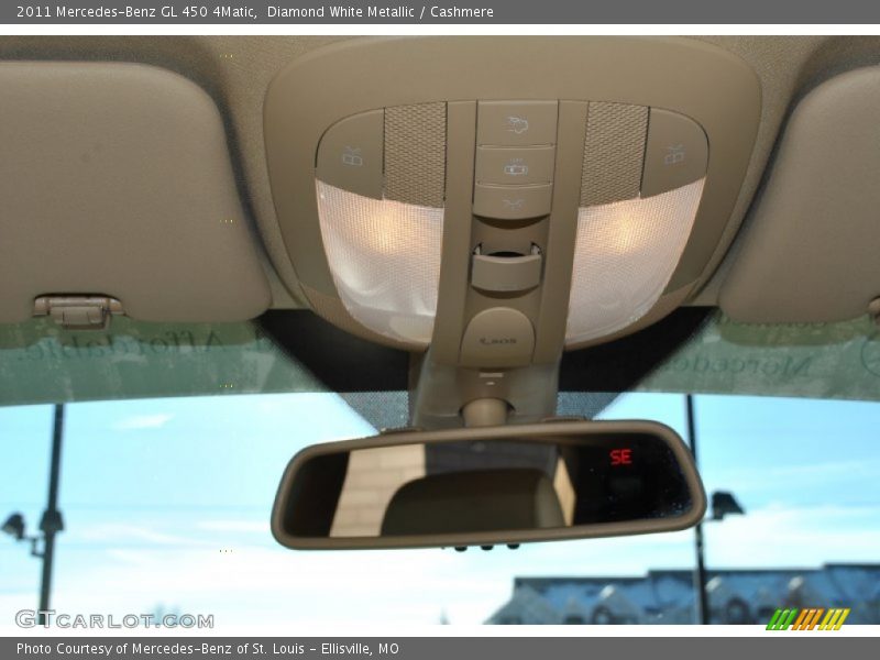 Diamond White Metallic / Cashmere 2011 Mercedes-Benz GL 450 4Matic