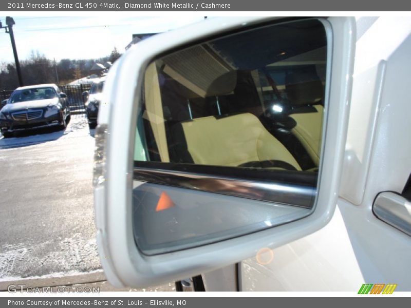 Diamond White Metallic / Cashmere 2011 Mercedes-Benz GL 450 4Matic