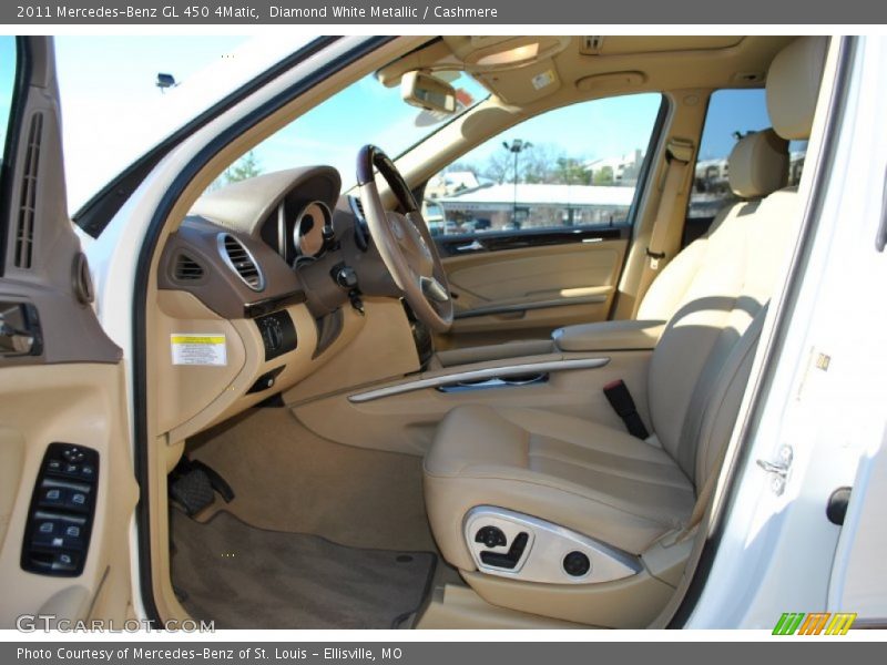 Diamond White Metallic / Cashmere 2011 Mercedes-Benz GL 450 4Matic