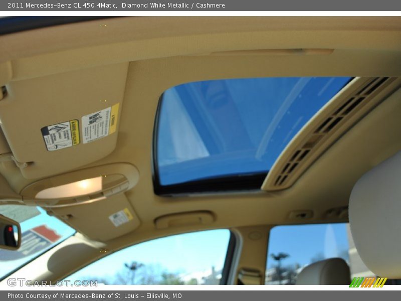 Diamond White Metallic / Cashmere 2011 Mercedes-Benz GL 450 4Matic