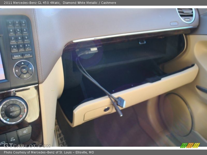 Diamond White Metallic / Cashmere 2011 Mercedes-Benz GL 450 4Matic