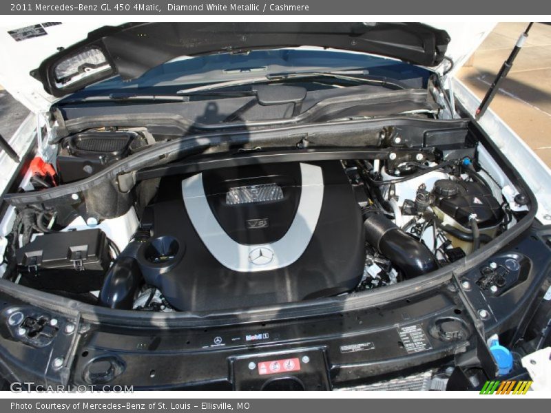 Diamond White Metallic / Cashmere 2011 Mercedes-Benz GL 450 4Matic