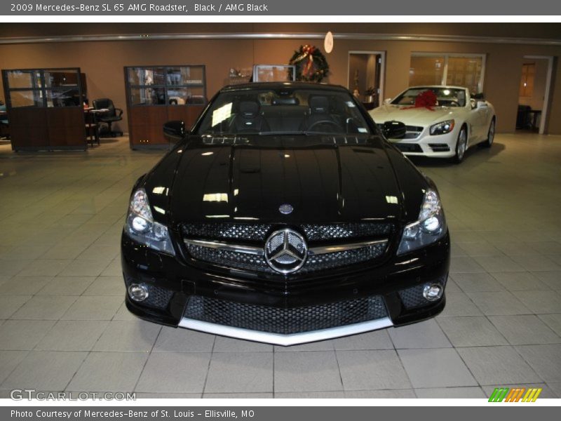Black / AMG Black 2009 Mercedes-Benz SL 65 AMG Roadster