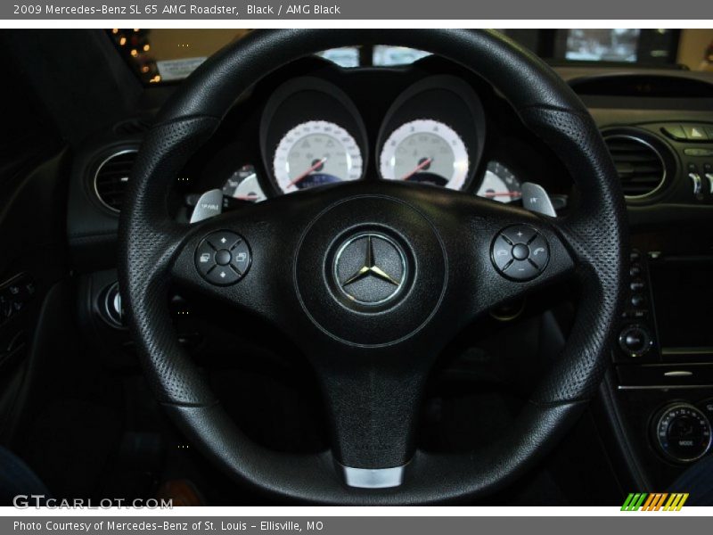  2009 SL 65 AMG Roadster Steering Wheel