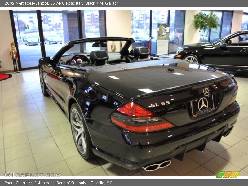 Black / AMG Black 2009 Mercedes-Benz SL 65 AMG Roadster