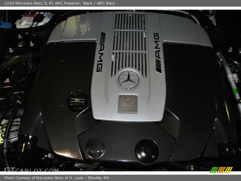  2009 SL 65 AMG Roadster Engine - 6.0 Liter AMG Twin-Turbocharged SOHC 36-Valve V12