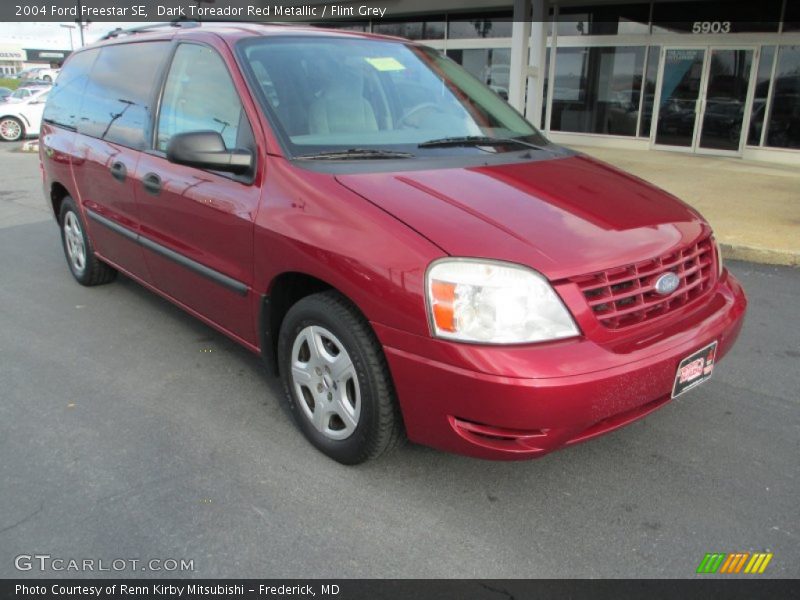 Dark Toreador Red Metallic / Flint Grey 2004 Ford Freestar SE