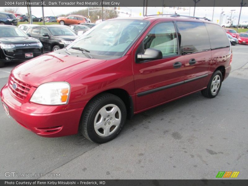 Dark Toreador Red Metallic / Flint Grey 2004 Ford Freestar SE