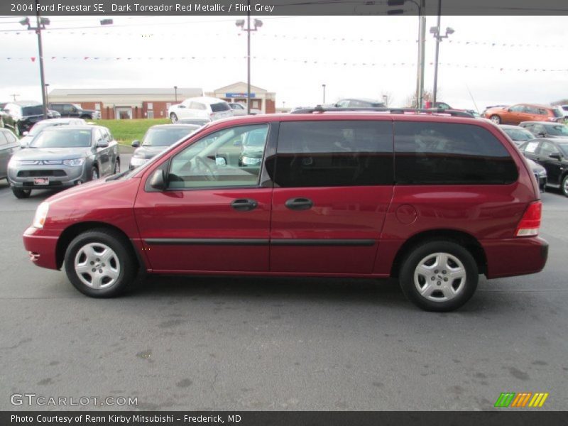 Dark Toreador Red Metallic / Flint Grey 2004 Ford Freestar SE
