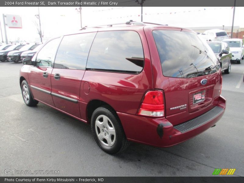 Dark Toreador Red Metallic / Flint Grey 2004 Ford Freestar SE