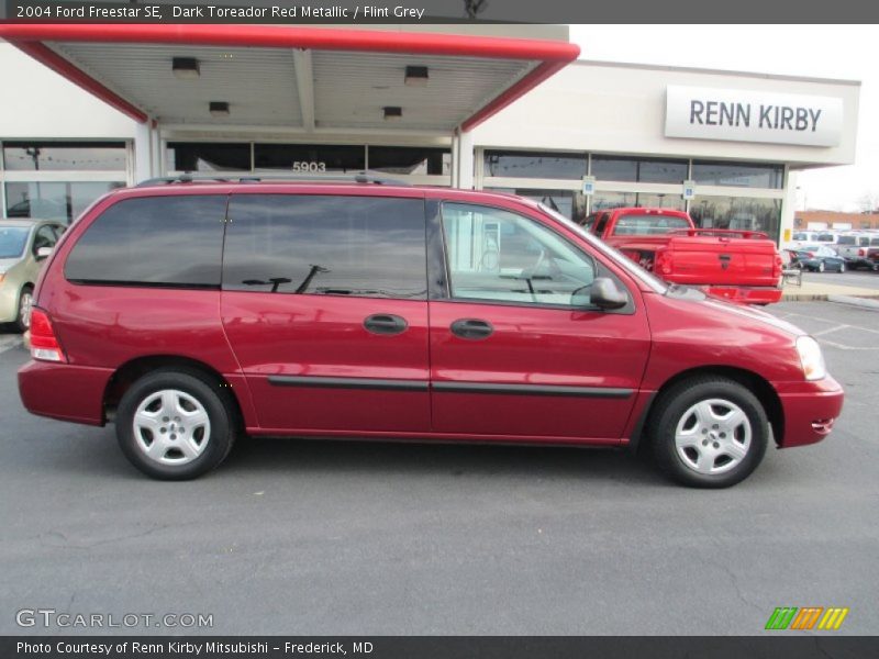 Dark Toreador Red Metallic / Flint Grey 2004 Ford Freestar SE